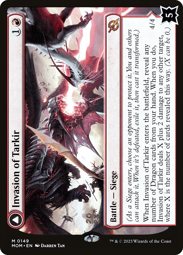 Invasion of Tarkir // Defiant Thundermaw [March of the Machine Prerelease Promos]
