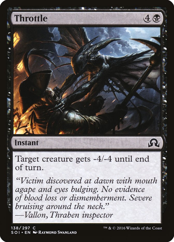 Throttle 138/297 (Shadows over Innistrad)  - Foil