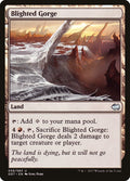 Blighted Gorge 58/63 (Duel Decks: Merfolk vs. Goblins) 