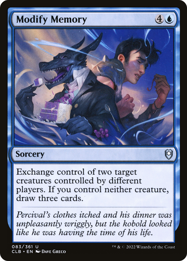 Modify Memory [Commander Legends: Battle for Baldur's Gate] Foil