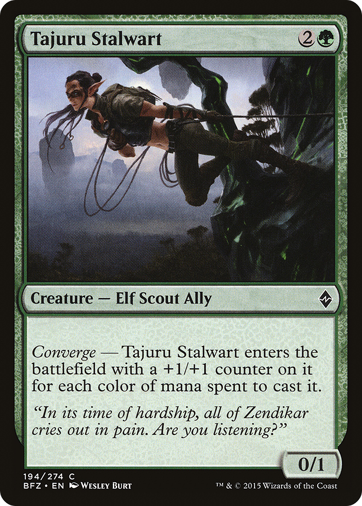 Tajuru Stalwart [Battle for Zendikar] Foil