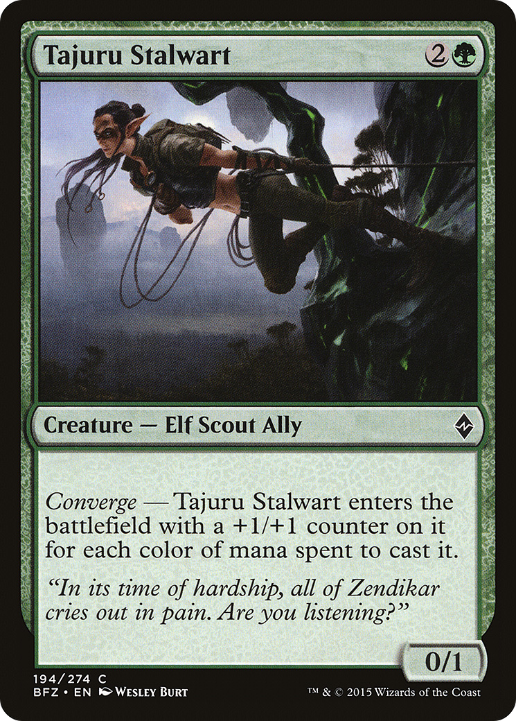 Tajuru Stalwart [Battle for Zendikar] Foil