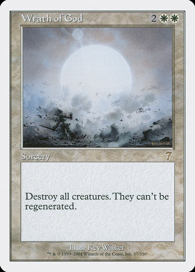 Wrath of God [Seventh Edition] Foil