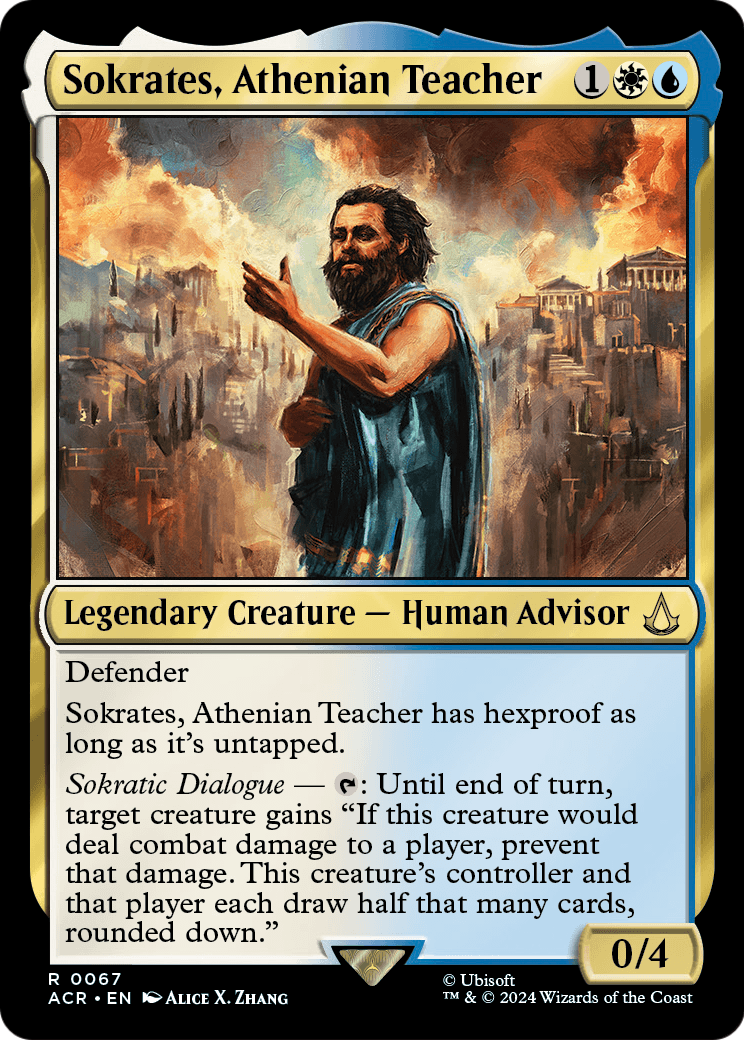 Sokrates, Athenian Teacher [Assassin's Creed] Foil