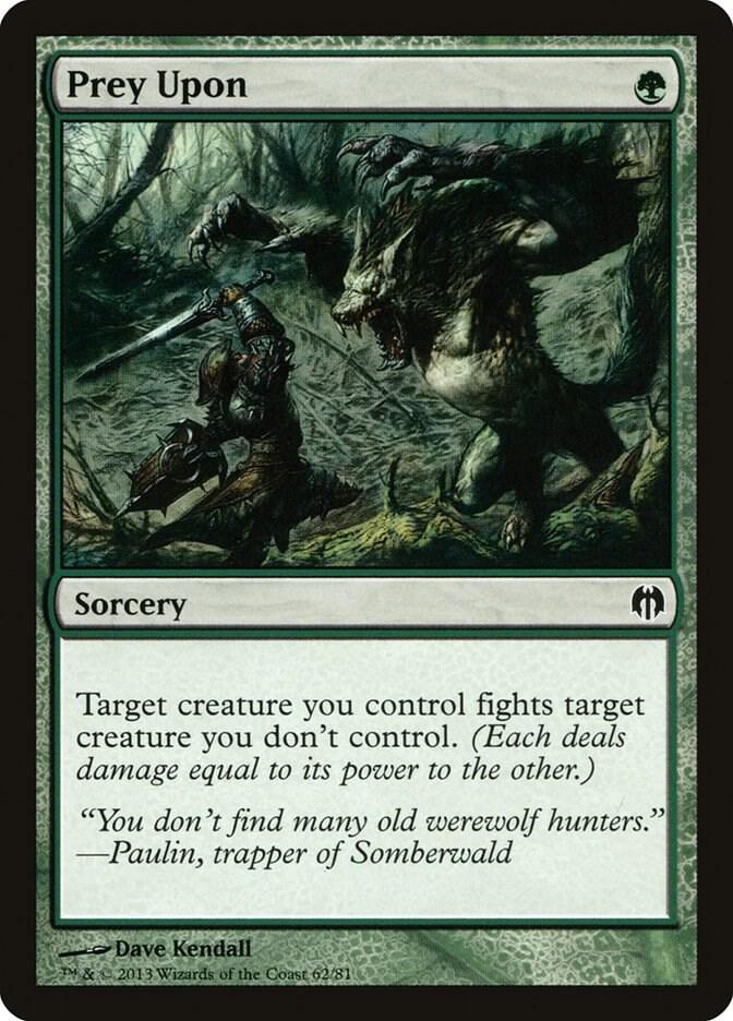 Prey Upon 62/81 (Duel Decks: Heroes vs. Monsters) 