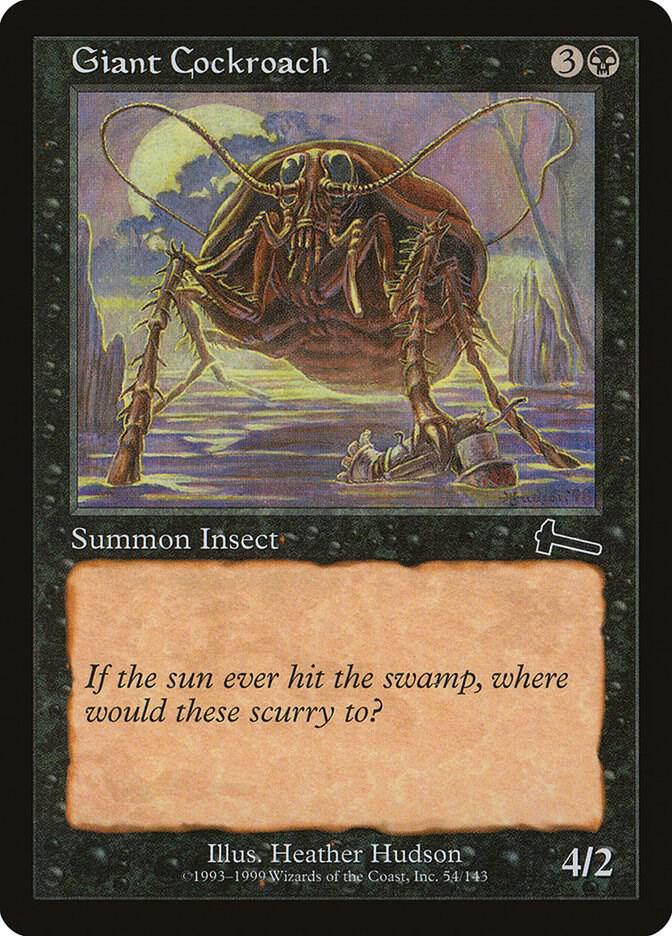 Giant Cockroach 54/143 (Urza's Legacy) 