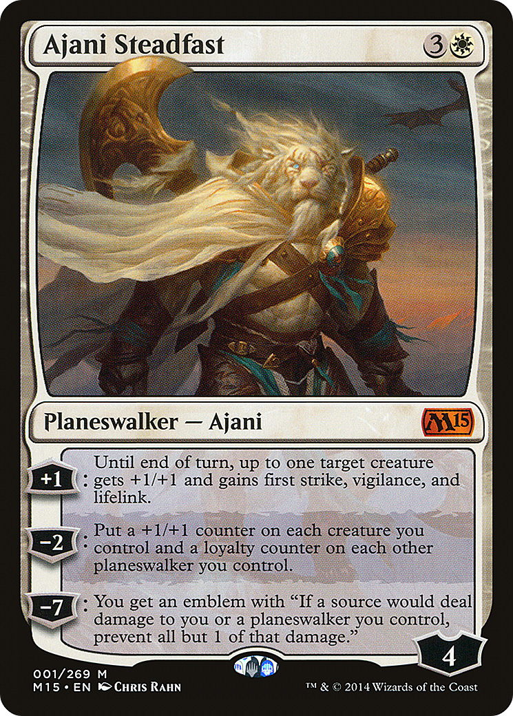 Ajani Steadfast [Magic 2015] Foil