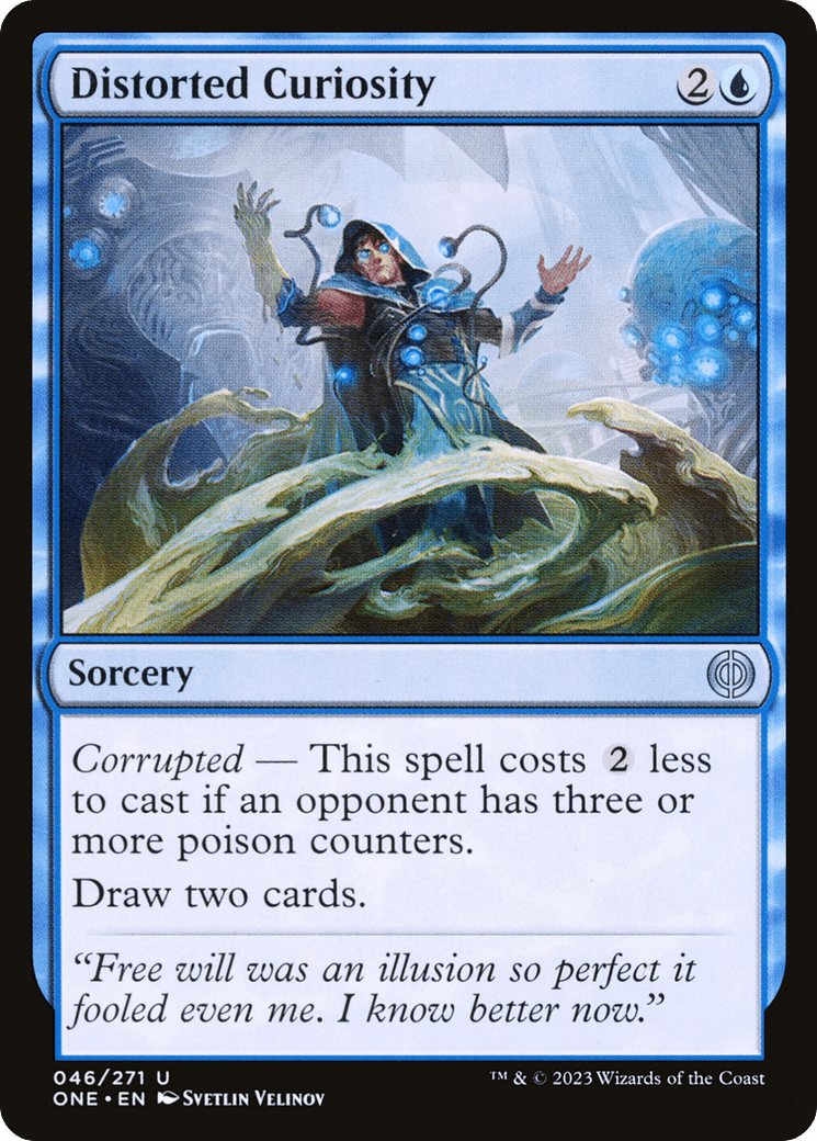 Distorted Curiosity [Phyrexia: All Will Be One] Foil