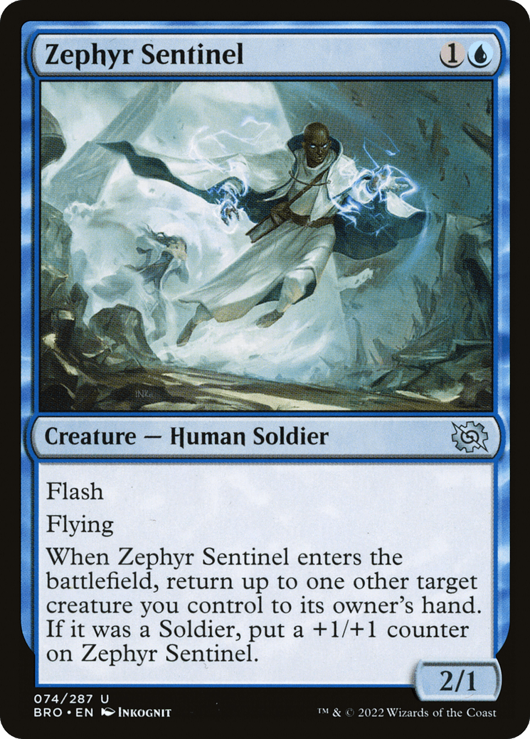 Zephyr Sentinel [The Brothers' War] Foil