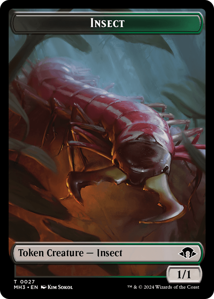 Insect Token (0027) [Modern Horizons 3 Tokens]