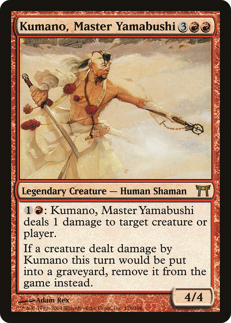 Kumano, Master Yamabushi [Champions of Kamigawa] Foil