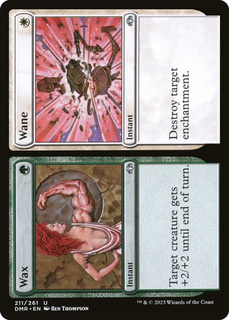 Wax // Wane [Dominaria Remastered] Foil