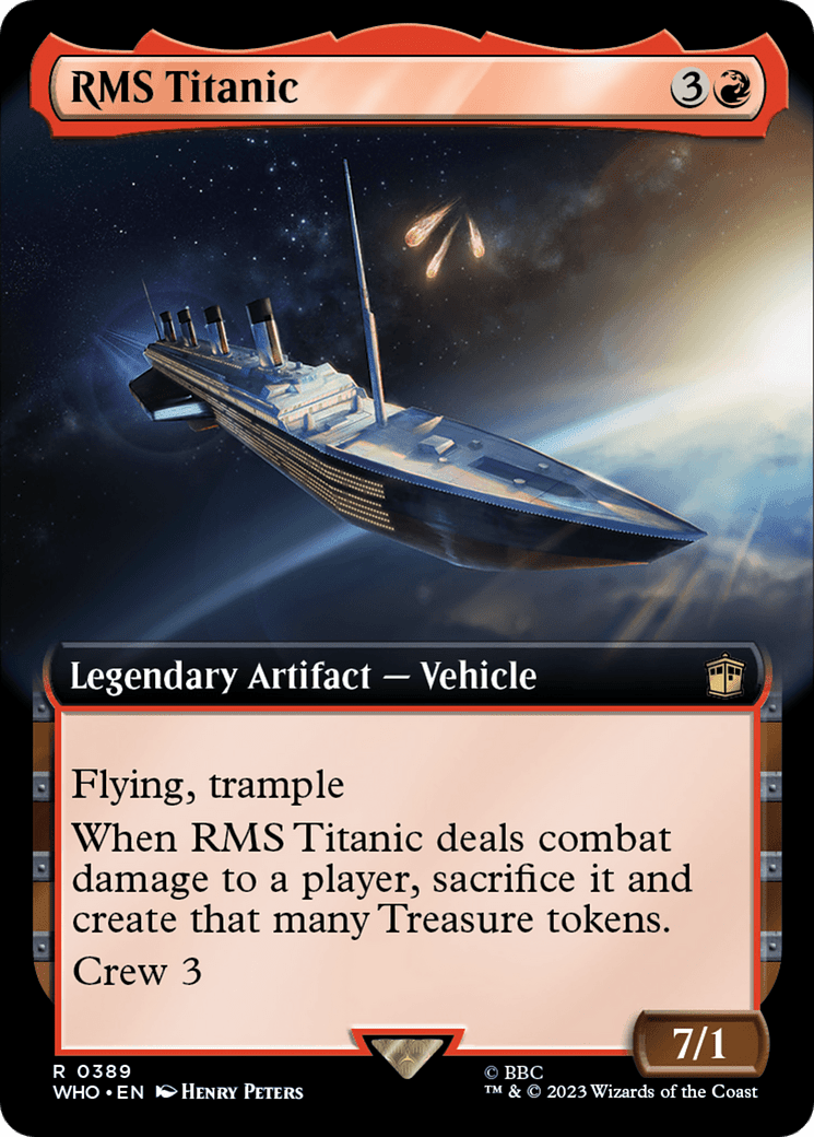RMS Titanic (Extended Art) [Doctor Who] Foil