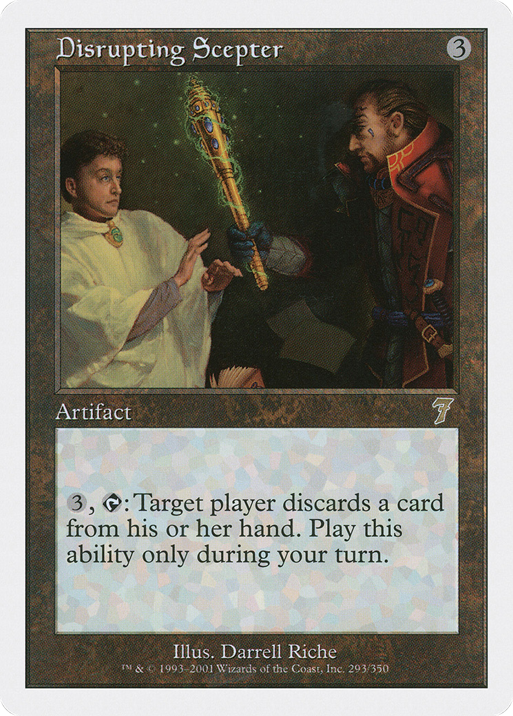 Disrupting Scepter [Seventh Edition] Foil