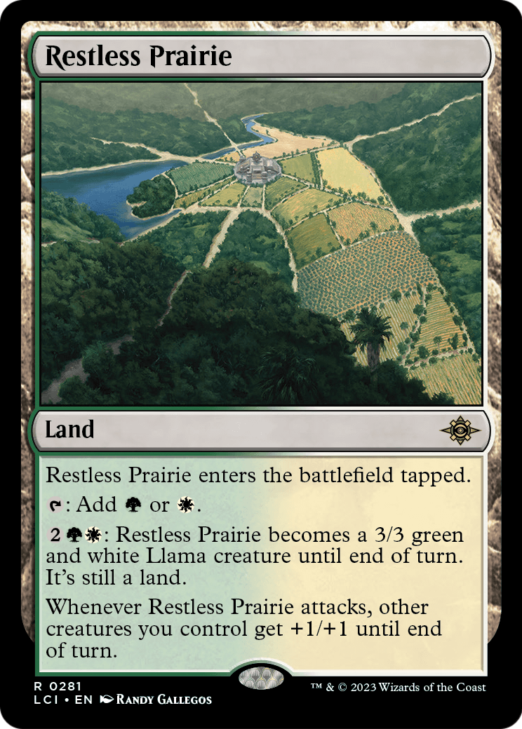Restless Prairie [The Lost Caverns of Ixalan] Foil