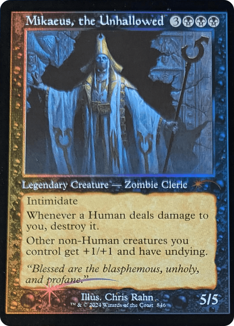 Mikaeus, the Unhallowed (Retro Frame) (846) [Secret Lair Drop Series]  Foil