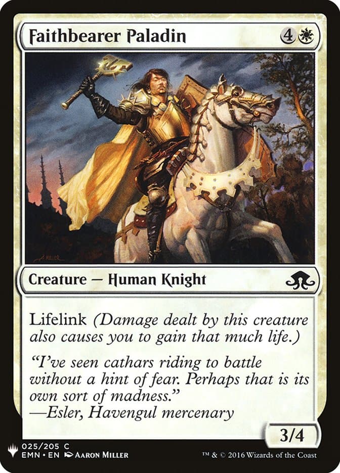 Faithbearer Paladin |  (EMN-25) [The List]