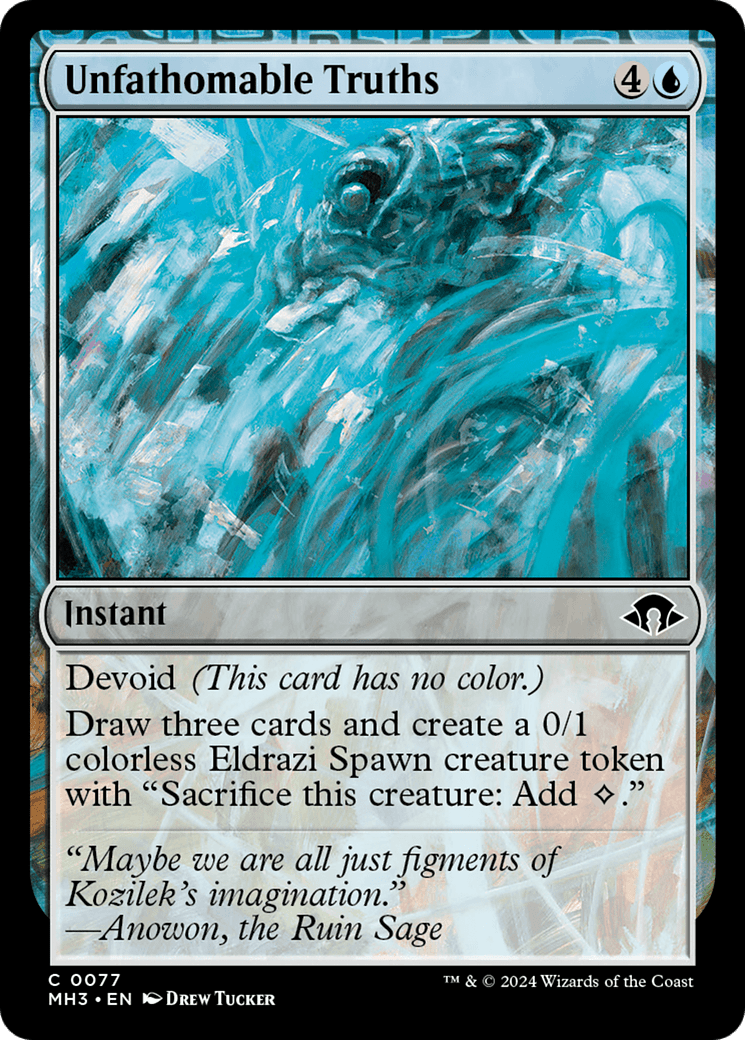 Unfathomable Truths [Modern Horizons 3] Foil