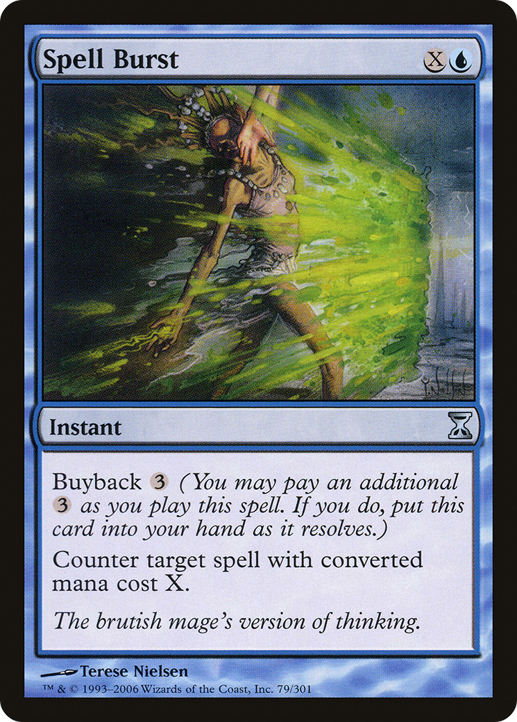 Spell Burst [Time Spiral] Foil