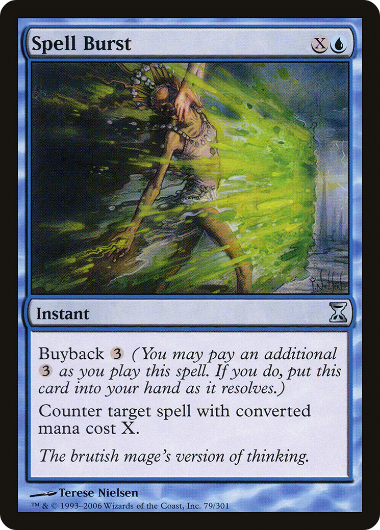 Spell Burst [Time Spiral] Foil