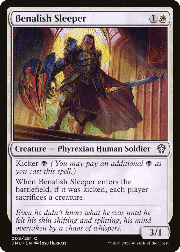 Benalish Sleeper [Dominaria United] Foil