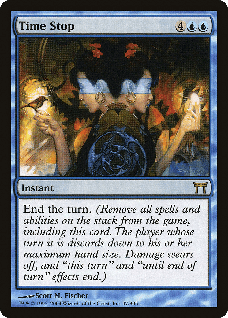 Time Stop [Champions of Kamigawa] Foil