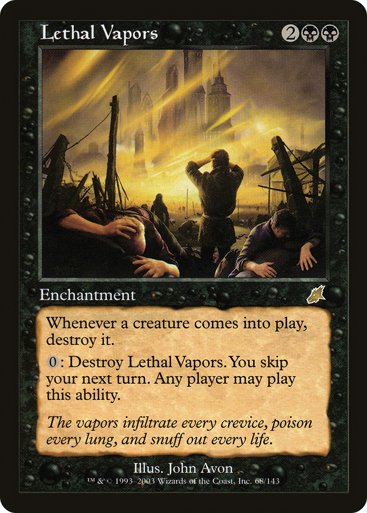 Lethal Vapors [Scourge] Foil