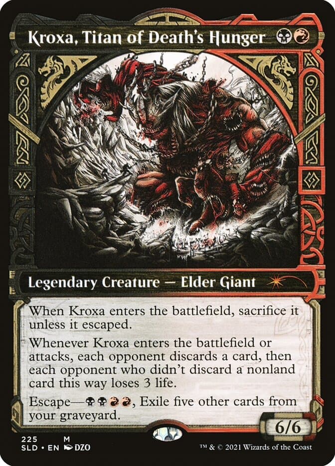 Kroxa, Titan of Death's Hunger [Secret Lair Drop Series] Foil