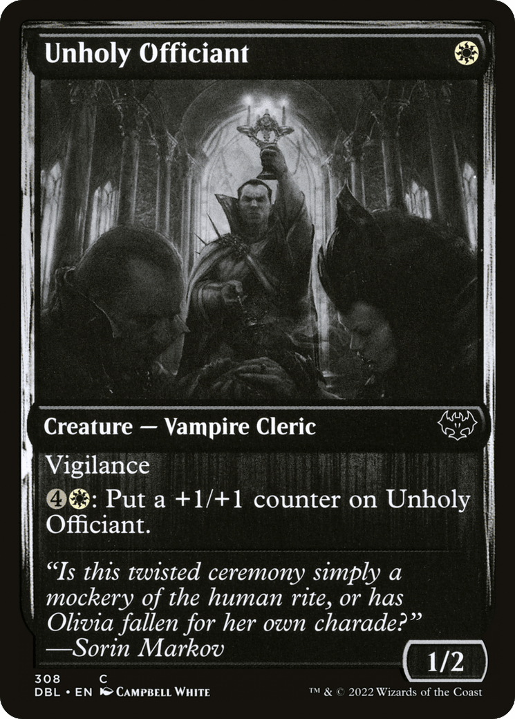 Unholy Officiant [Innistrad: Double Feature] Foil