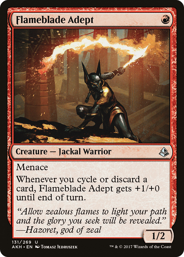 Flameblade Adept [Amonkhet] Foil