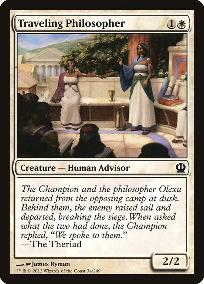 Traveling Philosopher 34/249 (Theros) 