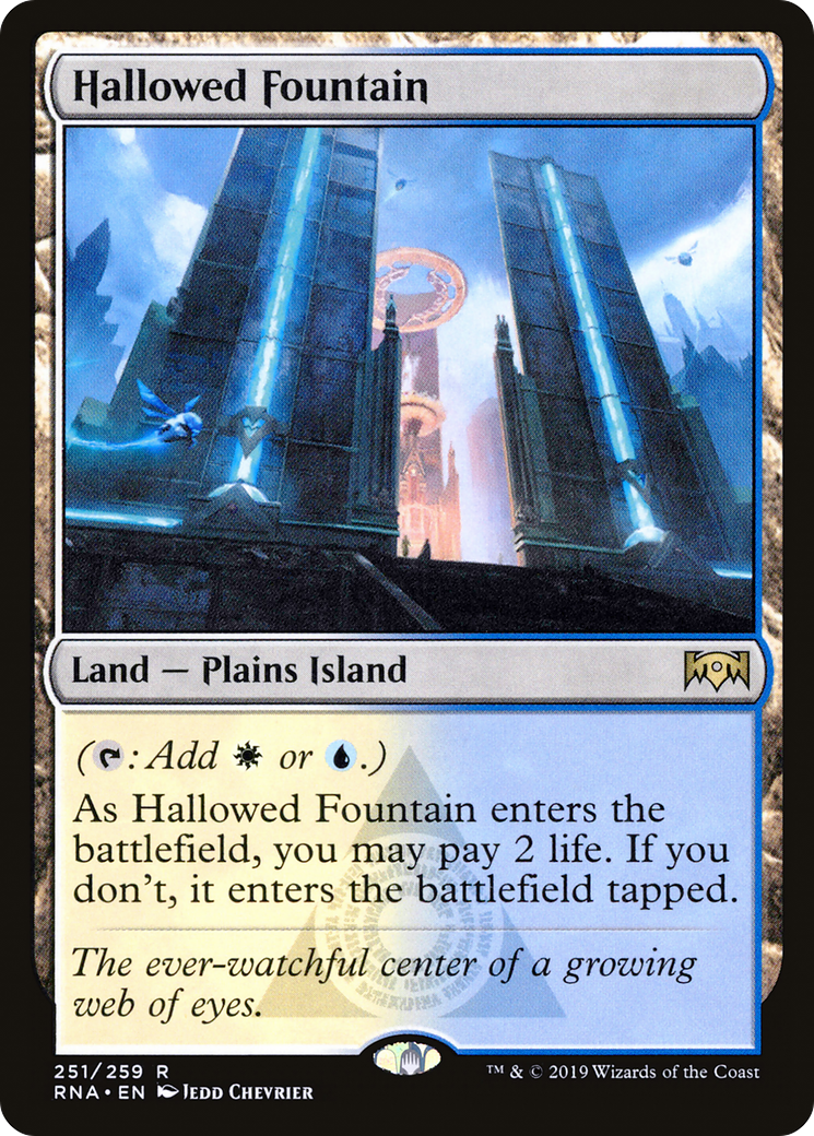 Hallowed Fountain [Ravnica Allegiance] Foil