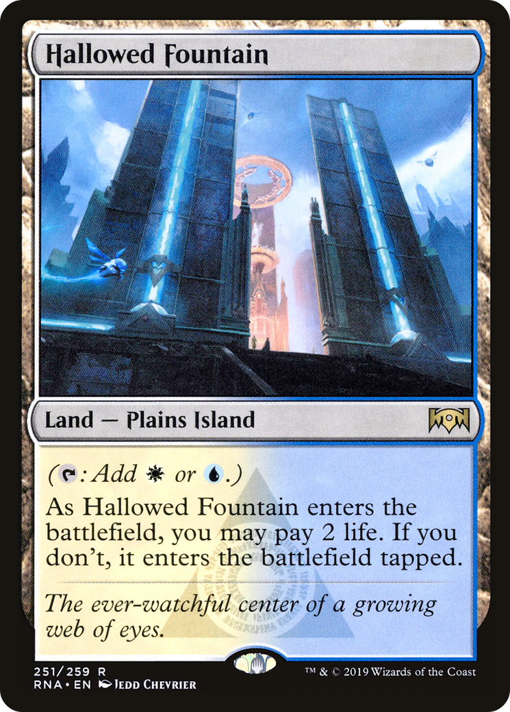 Hallowed Fountain [Ravnica Allegiance] Foil