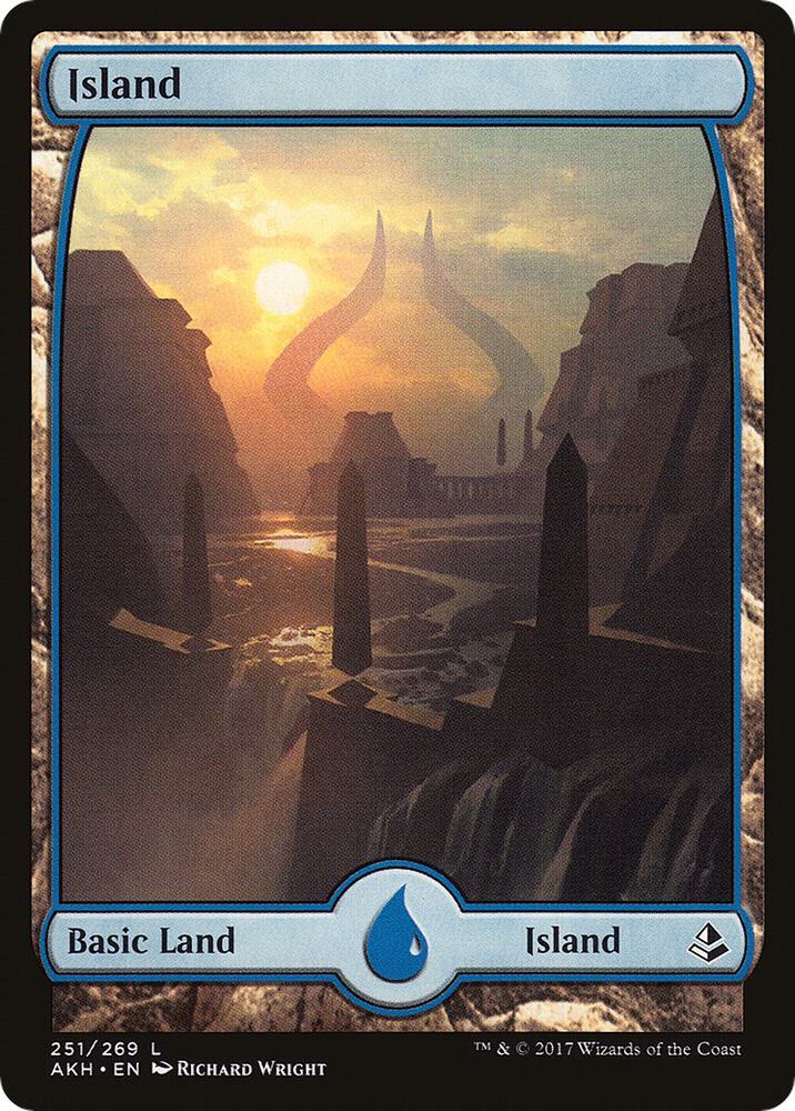 Island 251/269 (Amonkhet)  - Foil