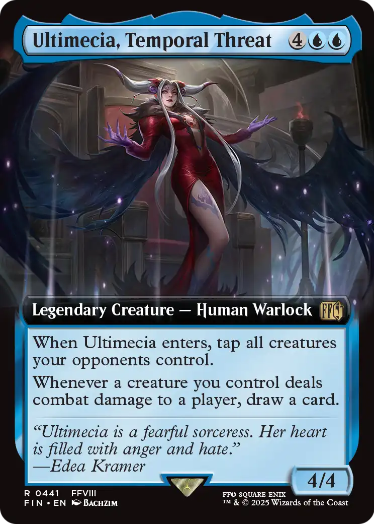 Ultimecia, Temporal Threat (Extended Art) (441) [FINAL FANTASY]  Foil