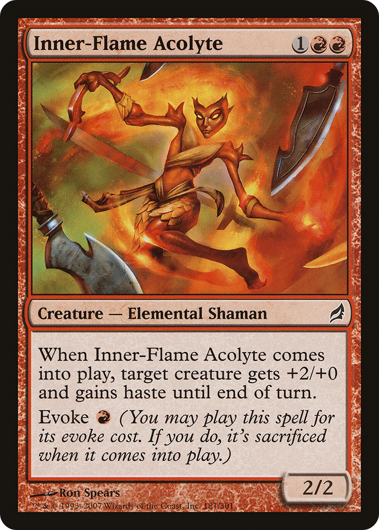 Inner-Flame Acolyte [Lorwyn] Foil