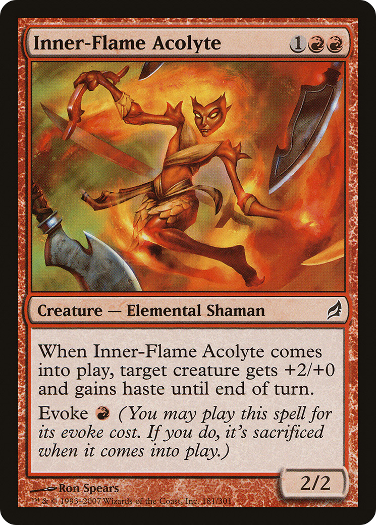 Inner-Flame Acolyte [Lorwyn] Foil