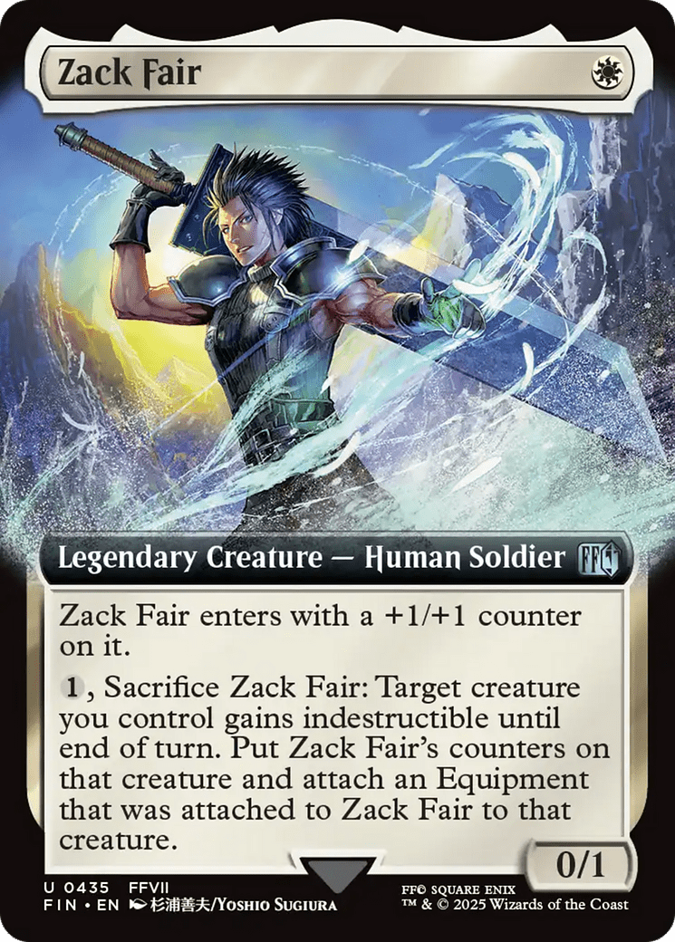 Zack Fair (Extended Art) |  (435) [FINAL FANTASY]