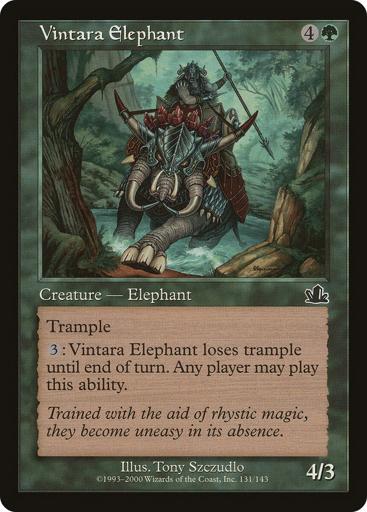 Vintara Elephant [Prophecy] Foil