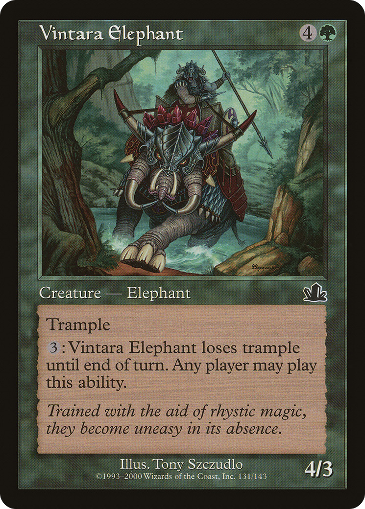 Vintara Elephant [Prophecy] Foil