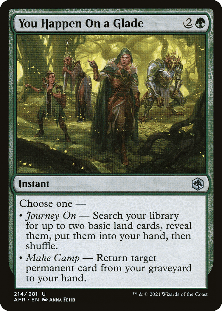 You Happen On a Glade [Dungeons & Dragons: Adventures in the Forgotten Realms] Foil