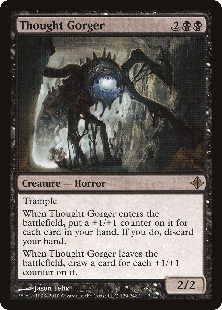 Thought Gorger [Rise of the Eldrazi] Foil