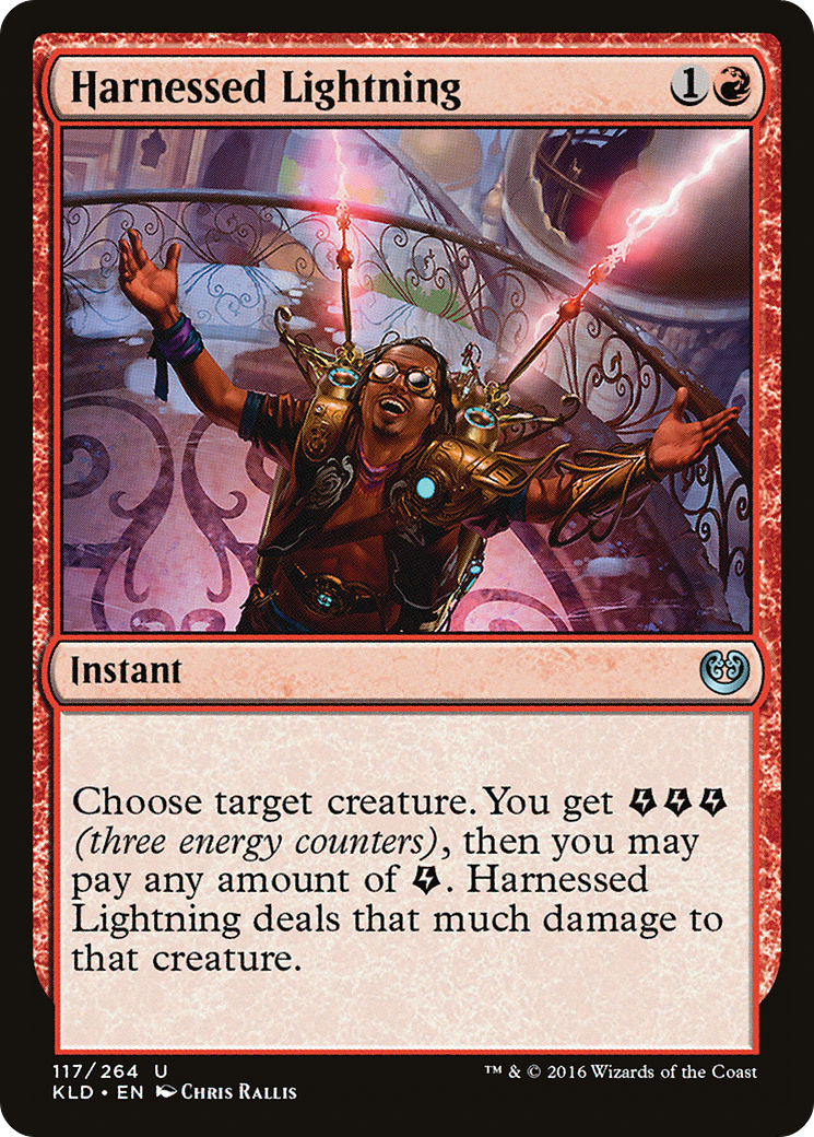 Harnessed Lightning [Kaladesh] Foil