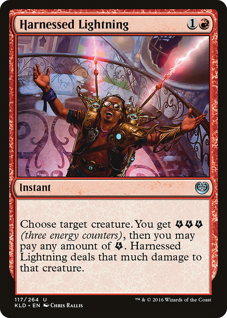 Harnessed Lightning [Kaladesh] Foil