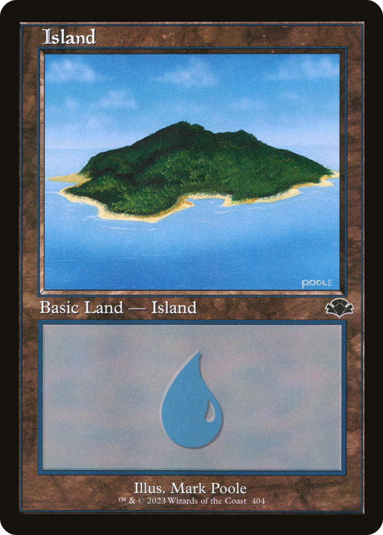 Island (404) (Retro) [Dominaria Remastered] Foil