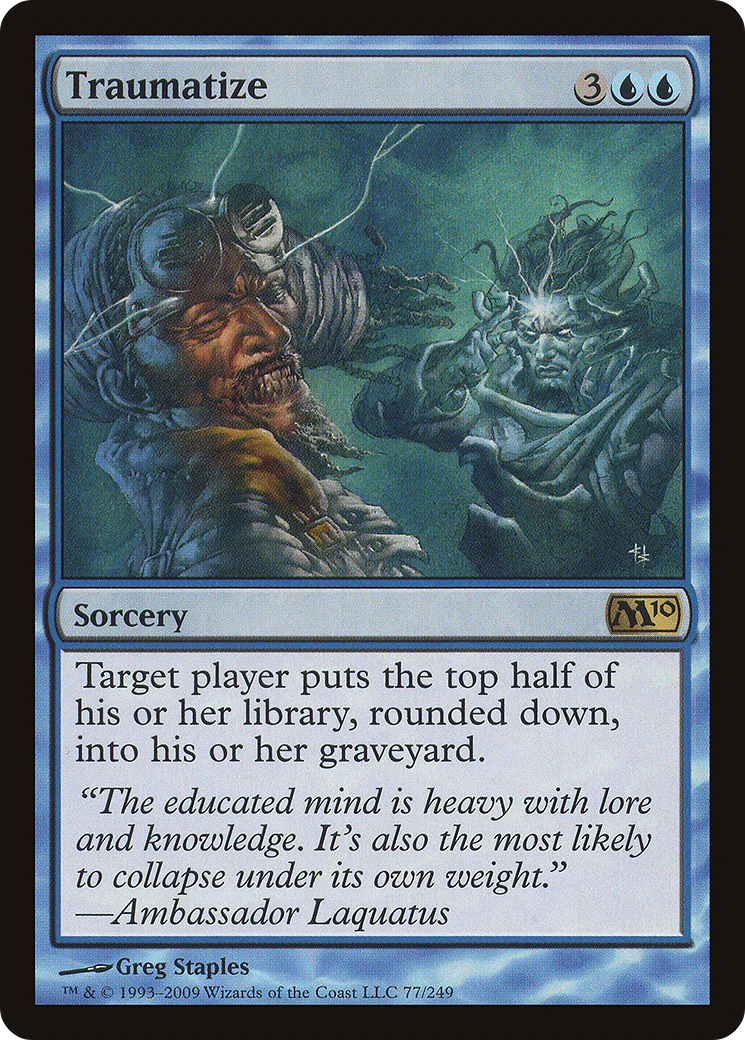 Traumatize [Magic 2010] Foil