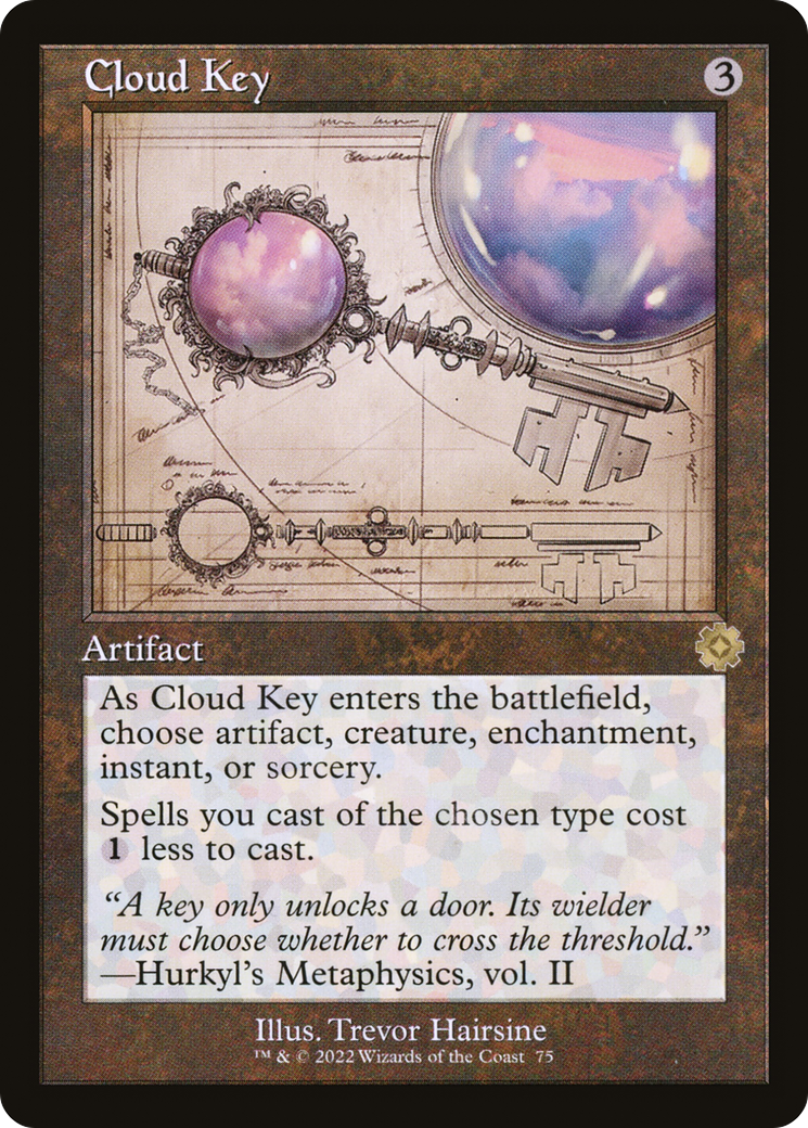 Cloud Key (Retro Schematic) [The Brothers' War Retro Artifacts] Foil