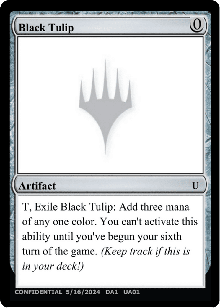 Black Tulip (DA1-UA01A) - Unknown Event