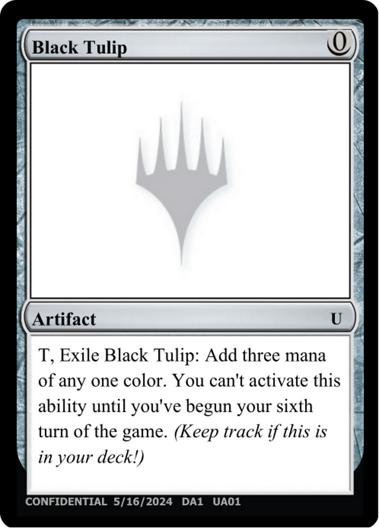 Black Tulip (DA1-UA01A) - Unknown Event