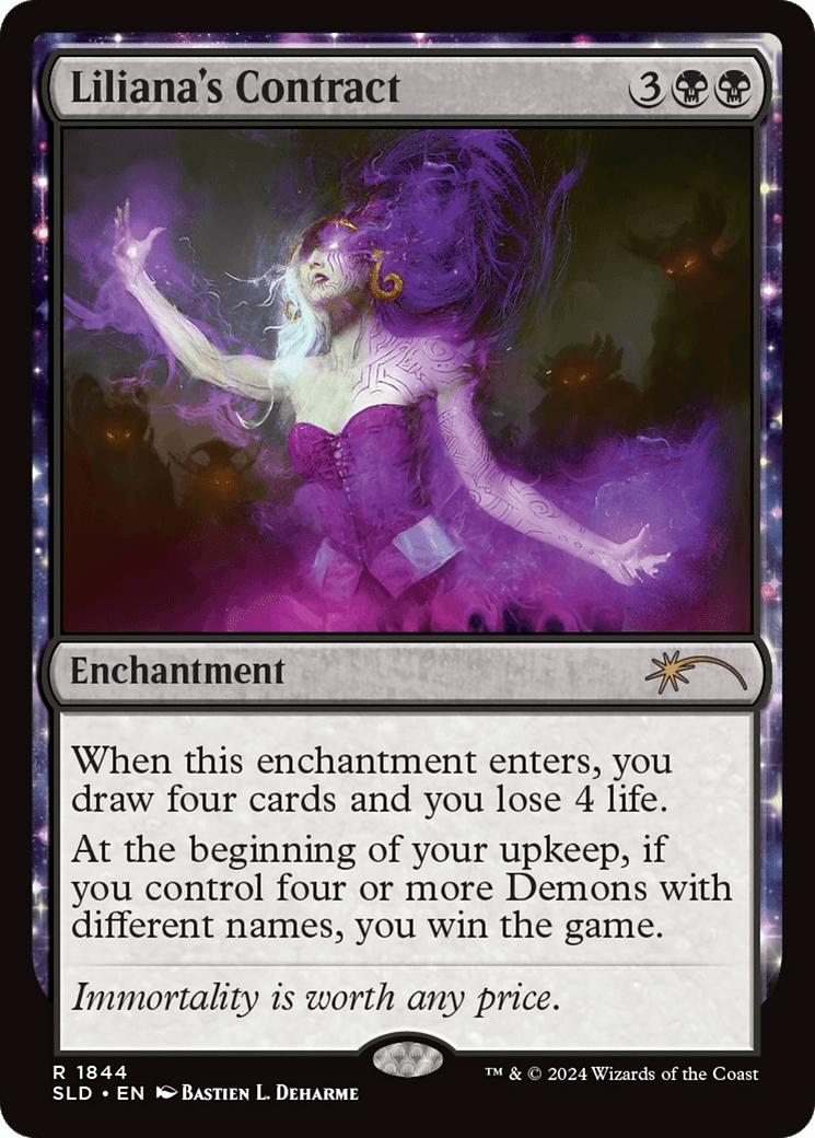Liliana's Contract (1844) (1844) [Secret Lair Drop Series]